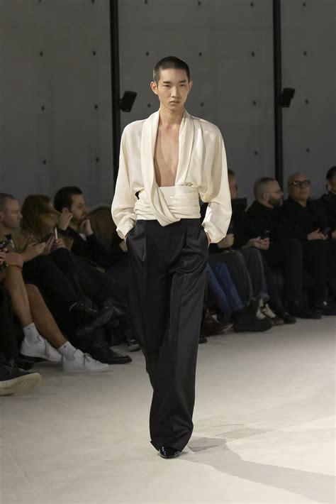 ysl men's gowns